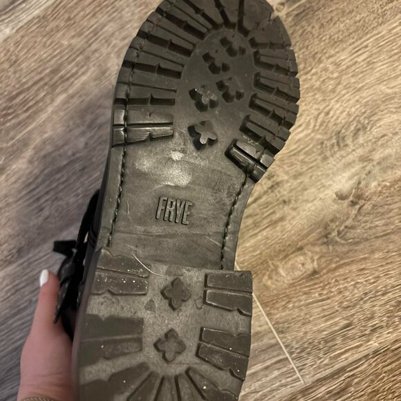 Womens Frye leather boots - black - Picture 2 of 3